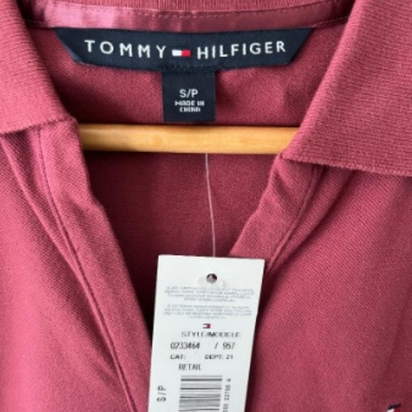 Tommy Hilfiger Long Sleeve V-Neck Top - Picture 2 of 2
